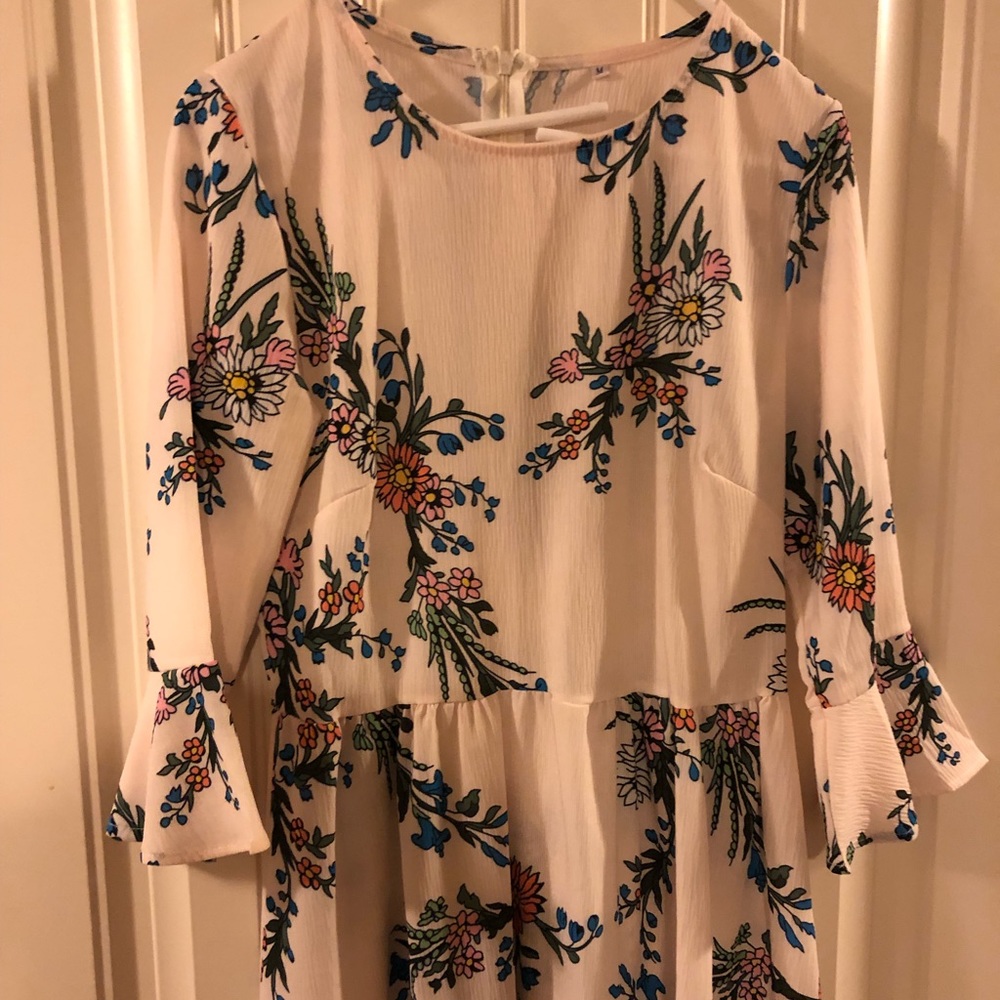 Floral SHEIN midi dress